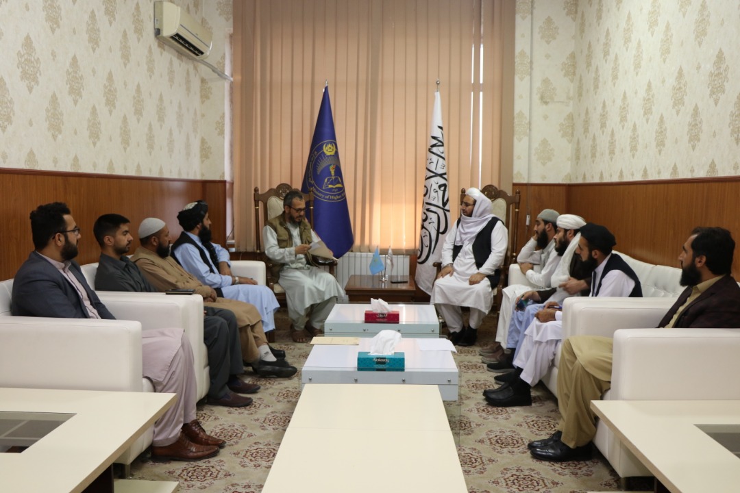 جلسه سرپرست وزارت تحصیلات عالی